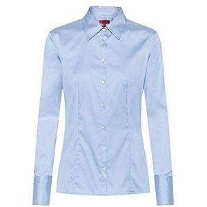 HUGO blouse dames, Licht/Pastel Blue451