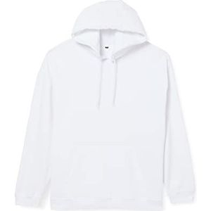 Build Your Brand Oversize basic hoodie heren hoodie in vele kleuren - maten XS tot 5XL, Wit