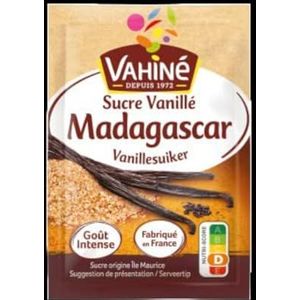 Vahiné Vanillesuiker uit Madagaskar, 5 zakjes (7,5 g x 5)