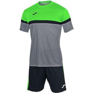 Joma Danubio set, grijs neongroen mix, XL heren