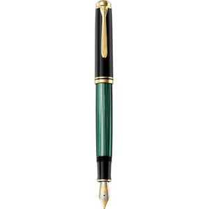 Pelikan Premium M800 vulpen B zwart/groen