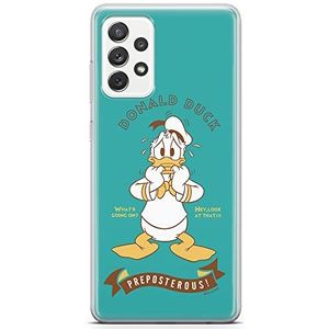 ERT GROUP Beschermhoes voor mobiele telefoon voor Samsung A73 5G, origineel en officieel gelicentieerd product van Disney, motief Donald 004, perfect aangepast aan de vorm van de mobiele telefoon