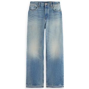 Scotch & Soda The Deep Loose Fit Jeans voor dames, Vintage Touch 421, Taille 26 / lengte 30