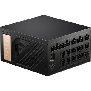 MSI MEG AI1300P PCIE5 power supply unit 1300 W 24-pin ATX ATX Zwart