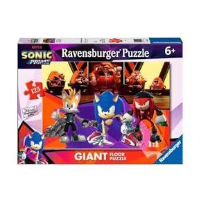 Ravensburger - Sonic-puzzel, collectie 125 Giant Sol, 125 stukjes, aanbevolen leeftijd: vanaf 6 jaar