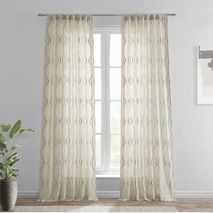 HPD Half Price Drapes SHCH-SLWE5296-120 Suez Brons