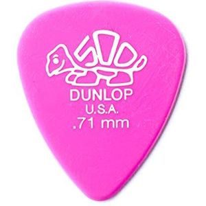 Dunlop 41R.71 Delrin®, roze, 0,71 mm, 72/tas