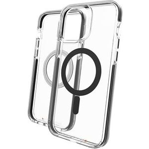Gear 4 Santa Cruz Snap-On-Case - MagSafe compatibel met transparant D3O-beschermingsmateriaal - voor Apple iPhone 13 Pro Max - zwart