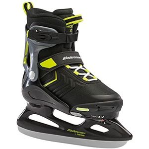 Rollerblade Bladerunner Ice Micro Ice XT Schaatsen voor kinderen, verstelbaar, zwart/limoengroen