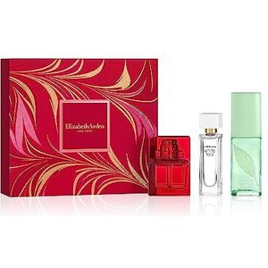 Elizabeth Arden Set Trio Prestige, parfum voor dames, Red Door, Green Tea en White Tea, Miniatuur Parfums, cadeau voor dames