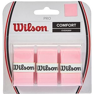 Wilson Pro Overgrips Uniseks Volwassenen, Roze Roze (Roze), 3 Pack
