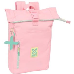 MUNICH Candy 15,6 inch laptoprugzak, klaptas, rugzak voor verschillende leeftijden, comfortabel en veelzijdig, kwaliteit en stevigheid, 28 x 13 x 42 cm, lichtroze, M, casual, Lichtroze, Casual