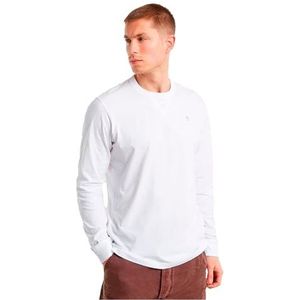 G-star Nifous R T T-shirt Met Lange Mouwen Wit Man