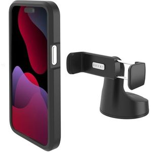 Kenu Airbase Ultra met Insta-Grip-technologie, universele smartphonehouder voor dashboard, voorruit, bureautelefoonhouder werkt met alle iPhone, Android, Pixel, Samsung, LG, Huawei, Xiaomi, Oppo,