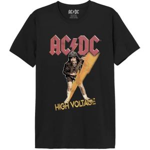 AC/DC Meacdcrts053 T-shirt voor heren, 1 stuk, zwart.