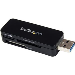 StarTech.com USB 3.0 Media Memory Card Reader - USB-stick SD/MMC/Memory Stick kaartlezer (FCREADMICRO3)