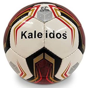Mondo Sport - Voetbal METEOR R.C. KALEIDOS - maat 4 professional - 440 g - wit grijs goud - 13605