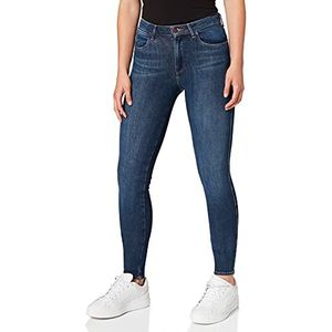 Wrangler Super skinny jeans voor dames, blauw (nacht)