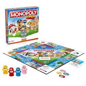 Winning Moves - Monopoly Junior Paw Patrol - gezelschapsspel - vanaf 5 jaar - bordspel - Franse versie.