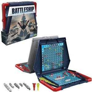 Hasbro Gaming Battleship Klassiek bordspel, strategiespel voor kinderen vanaf 7 jaar, grappig spel voor 2 spelers, meerkleurig