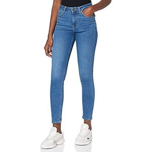 Lee Scarlett High Jeans voor dames, middelgroot, 33 W/25 l, Blauw