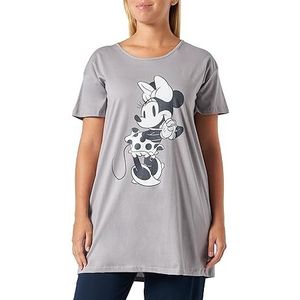 Disney Wodmickbt015 nachthemd voor dames, Lichtgrijs