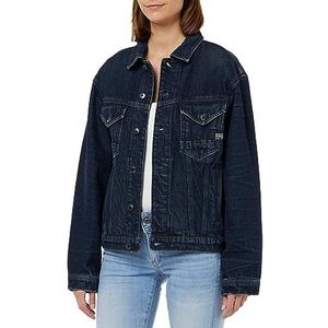 G-STAR RAW Oversized damesjassen, blauw (worn in kingfisher D23643-D317-G114), S, Blauw (Worn in Kingfisher D23643-D317-G114)