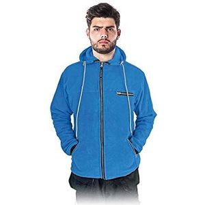 Reis Fleece beschermende jas met capuchon, Gr. M, blauw