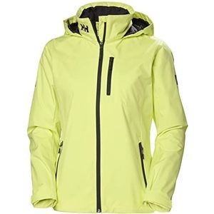 Helly Hansen Crew Hooded Midlayer Fleece gevoerde waterdichte regenjas damesjas