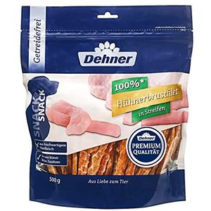 Dehner Premium hondensnoepjes kipfilet in reepjes 500 g