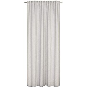 Freundin Home Collection 197391 lusgordijn ""Natural Moments Uni"" 00, 255 x 130 cm, crèmewit