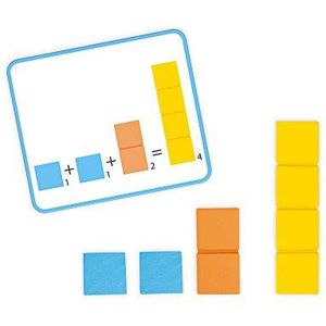 Janod - Essentieel – leren tellen – educatief spel voor de eerste leeftijd van hout – schilderen op water – vanaf 3 jaar, J05071