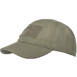 Helikon Opvouwbare Baseball Cap Polykatoen Ripstop Opvouwbare Baseball Cap Helikon-Tex - Polykatoen Ripstop - Aanpasbaar Groen Heren