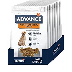 ADVANCE Snacks Appetite Control Snack voor honden, 7 x 150 g, in totaal 1050 g