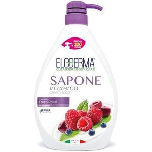 Rode vruchten handzeep crème