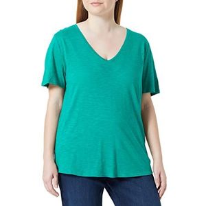s.Oliver T-shirts, korte mouwen, T-shirts met korte mouwen voor dames, Groen 7646