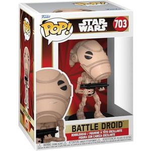 Funko Pop! Star Wars: Episode 1 The Phantom Menace Anniversary - Battle Droid - Vinyl Figuur om te verzamelen - Cadeau-idee - Officiële Producten - Speelgoed voor Kinderen en Volwassenen