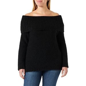 Sisley Sweatshirt L/S 102vm200k Sweatshirt Dames (1 stuk), Zwart 700