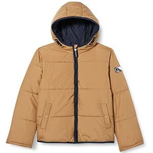 TOM TAILOR Winterjas voor jongens en kinderen, 12912 - Splashed Clay Beige