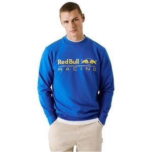 Red Bull Racing X Pepe Jeans Team Logo Crew trainingspak voor heren (1 stuk), Blauw (elektrisch blauw), M