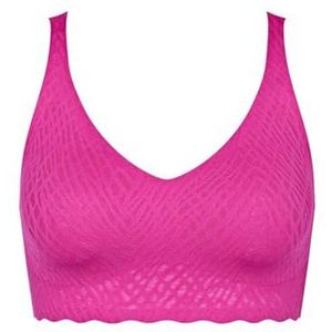 Sloggi Sloggi Zero Feel Bliss Bralette voor dames, Plum Fusion