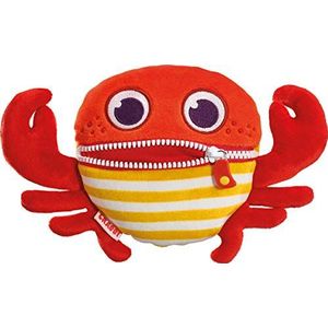 Schmidt Spiele 42639 Worry Eaters Sorgenfresser Crabbi, pluche dier 23,5 cm, AHOI Edition, meerkleurig, STK