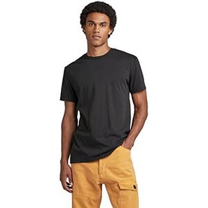 G-STAR RAW T-shirt imprimé photo dos homme, Noir (Dk Black D23165-336-6484), S