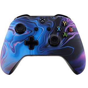eXtremeRate Xbox One X/S-controllerbehuizing, Faceplate hoes Vervangende accessoires voor Xbox One S/Xbox One X controller model 1708 (oorsprong van chaos)