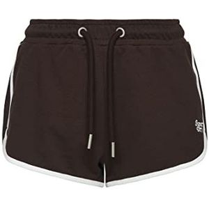 Superdry Vintage Pull Racer Shorts W7110389A Dark Chocolate Bruin/Optic White 8 dames, donkerchocoladebruin/wit optic, 36, Optic donkerbruine en witte chocolade