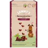 Sammy's Hartbreker, fijn gekookte snacks voor honden, met bieten en paardenbloem, 1 x 800 g