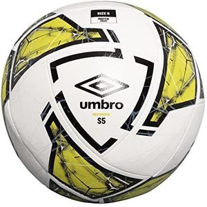 Umbro Neo Swerve Ballon de football, taille 4, blanc/noir/vert citron