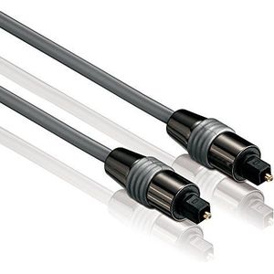 HDSupply TC030-015 Toslink S/PDIF audiokabel (6 mm, 1,50 m) grijs