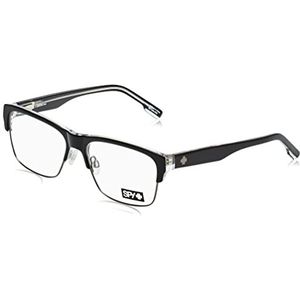 Spy Brody 5050 57 bril, zwart, transparant, gunmetal unisex volwassenen, zwart (Black Clear Gunmetal), zwart (Black Clear Gunmetal)