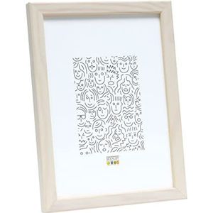 Deknudt Frames S41JL1 fotolijst, hout, smal, 20 x 30 cm, wit